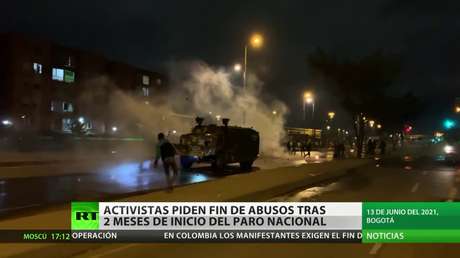 Activistas en Colombia piden fin a los abusos policiales cuando se cumplen dos meses del paro nacional