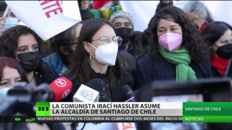 Candidata del Partido Comunista de Chile asume la alcaldía de la capital del país