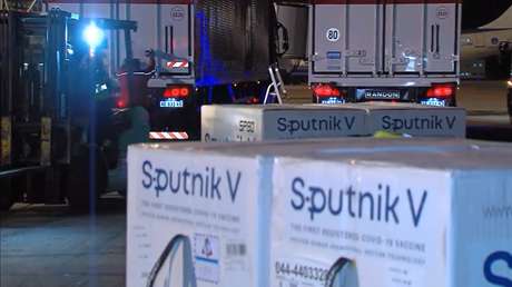 Aterriza en Argentina un nuevo vuelo proveniente de Moscú con 709.085 vacunas Sputnik V contra el coronavirus