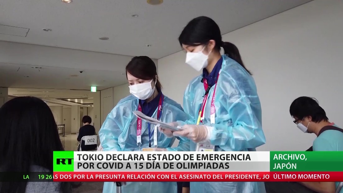Tokio declara el estado de emergencia por covid-19 a 15 días de los JJ.OO.