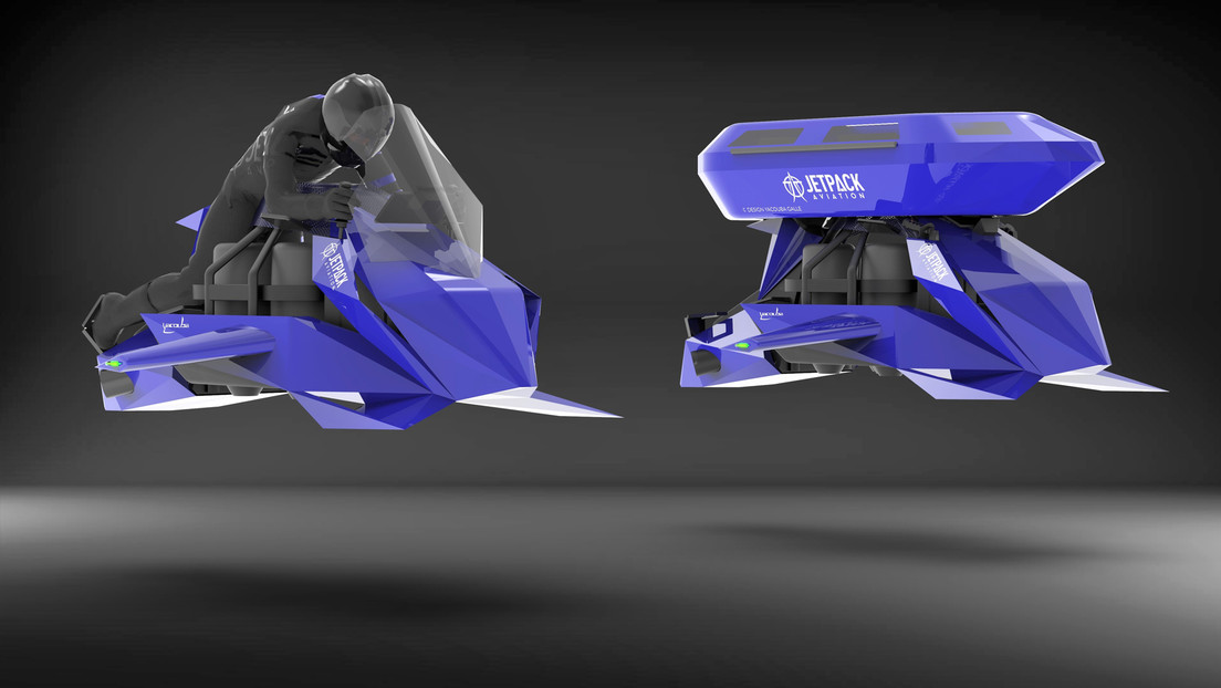 VIDEO: El prototipo de motocicleta voladora de Jetpack Aviation supera con éxito las primeras pruebas