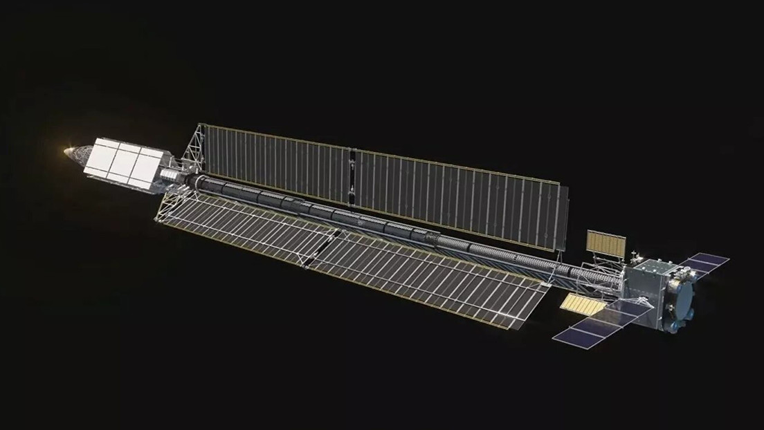 FOTOS: Exhiben el prototipo de la nave espacial rusa Zevs de propulsión nuclear en el salón aeronáutico MAKS 2021