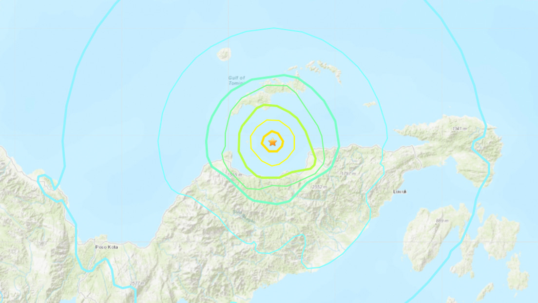 Se registra un sismo de magnitud 6,2 frente a las costas de Indonesia
