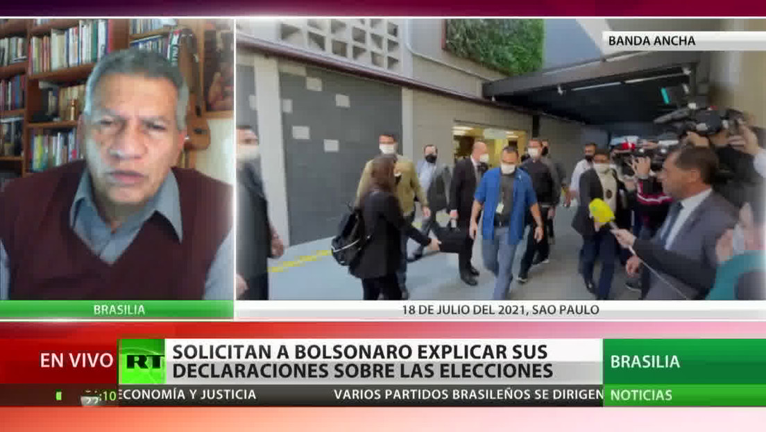 Analista político opina que Bolsonaro quiere reservarse la posibilidad de declarar fraude electoral si obtiene un resultado desfavorable en 2022