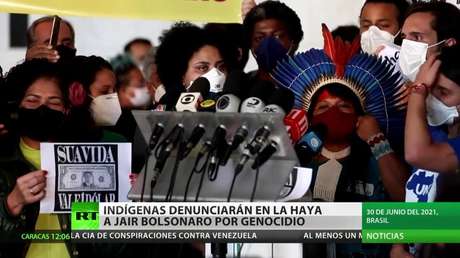 Los indígenas denunciarán en La Haya a Jair Bolsonaro por genocidio