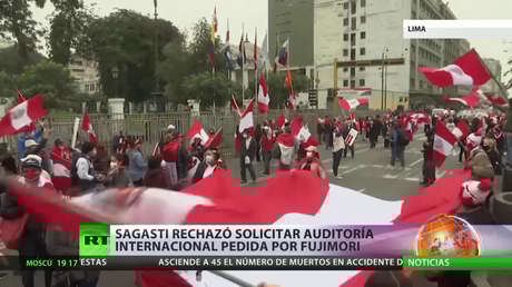 Sagasti rechazó solicitar auditoría internacional pedida por Fujimori