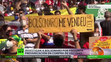 Investigan a Bolsonaro por presunta prevaricación en compra de vacunas, mientras crece la preocupación por la variante Delta en Latinoamérica