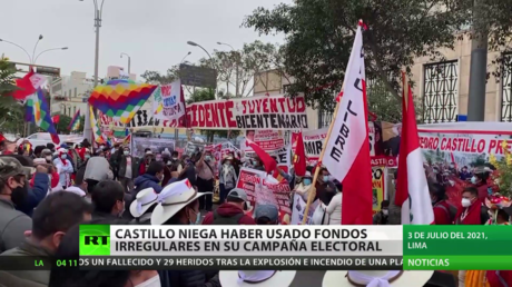 Perú: Castillo niega haber recibido financiamiento irregular para su campaña electoral