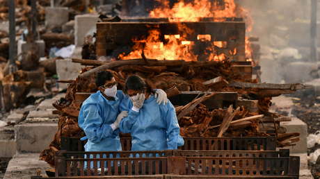 Un crematorio indio hará un parque con las cenizas de miles de víctimas del covid-19