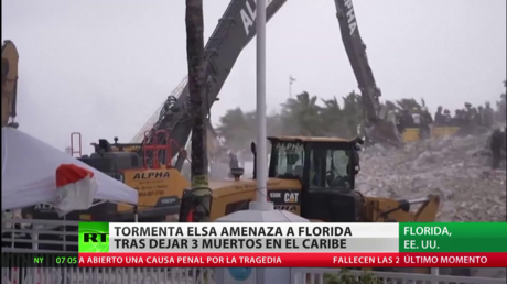 Tormenta Elsa amenaza a Florida tras dejar tres muertos en el Caribe