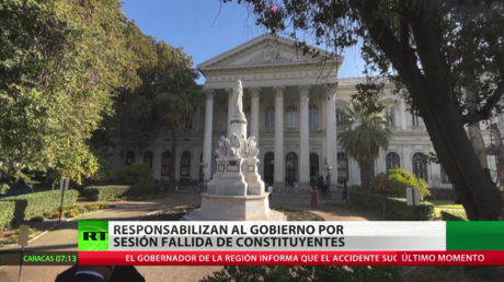 Chile: Responsabilizan al Gobierno por la sesión fallida de los constituyentes
