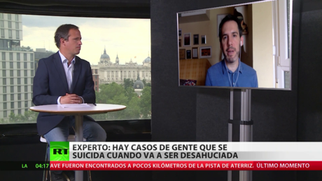 Experto: Hay casos de gente que se suicida cuando va a ser desahuciada en España