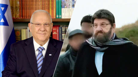 Presidente encubierto: difunden una foto del jefe de Estado israelí irreconocible con barba y peluca