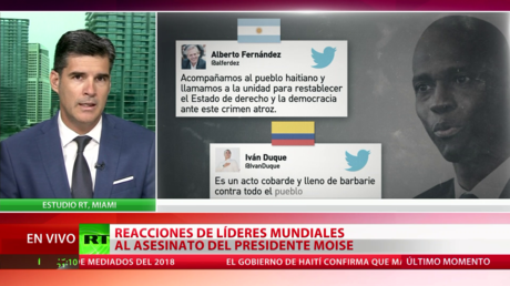 Líderes mundiales reaccionan al asesinato del presidente de Haití, Jovenel Moïse