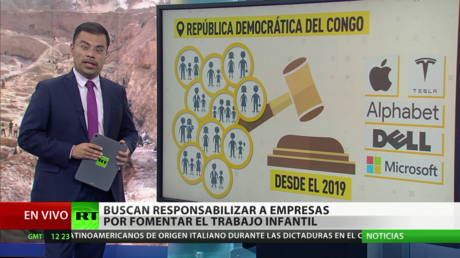 Buscan responsabilizar a empresas tecnológicas por fomentar el trabajo infantil