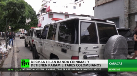 Desmanelan una banda criminal y detienen paramilitares colombianos en Venezuela