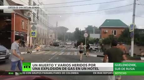 Al menos un muerto tras una fuerte explosión en un hotel de Rusia