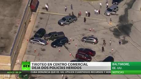 Un tiroteo en un centro comercial en EE.UU. deja dos policías heridos