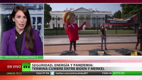Seguridad, energía, pandemia: termina la cumbre entre Merkel y Biden