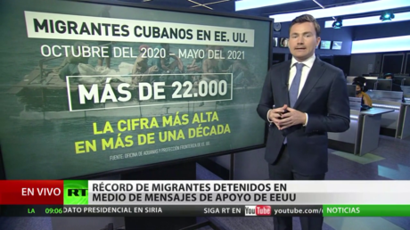 Más de un millón de indocumentados han sido detenidos en la frontera entre EE.UU. y México desde octubre de 2020