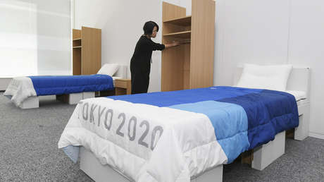 Los atletas de los JJ. OO. de Tokio dormirán en camas de cartón y recibirán 160.000 condones que no les recomiendan usar