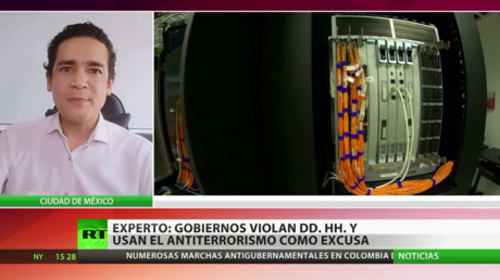 Experto: Gobiernos violan los DD.HH. y utilizan el antiterrorismo como excusa para realizar espionaje masivo