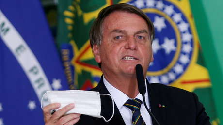 YouTube elimina videos de Bolsonaro por desinformación sobre el covid-19