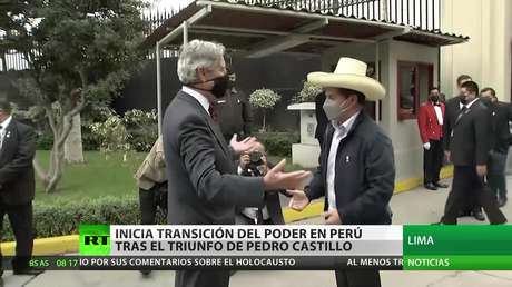 Perú: Comienza la transición del poder tras el triunfo de Pedro Castillo