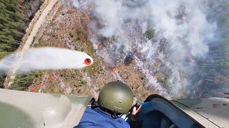 VIDEO, FOTOS: Los incendios devoran la región rusa de Carelia