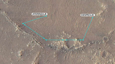 El minihelicóptero Ingenuity de la NASA completa su décimo vuelo, el de mayor altitud, sobre Marte