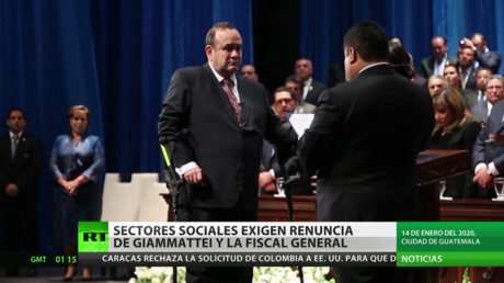 Guatemala: Sectores sociales exigen la renuncia de Giammattei y la fiscal general