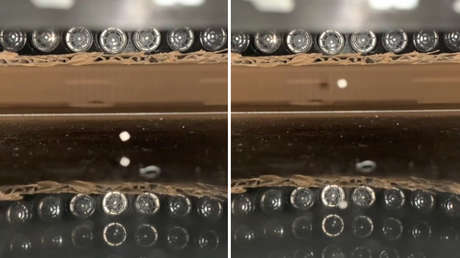 VIDEO: Investigadores japoneses crean unas 'pinzas de sonido' capaces de mover objetos sin contacto físico