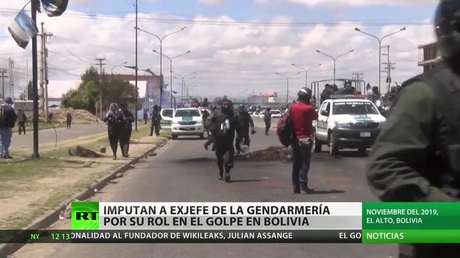 Imputan al exjefe de la Gendarmería argentina por su papel en el golpe de Estado en Bolivia