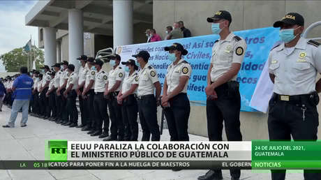 EE.UU. suspende temporalmente la cooperación con la Fiscalía de Guatemala