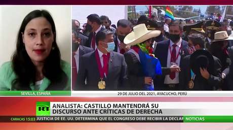 Analista opina que Castillo mantendrá su discurso ante críticas de la derecha