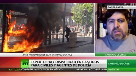 Un experto denuncia la disparidad en castigos para los civiles y los agentes de Policía en Chile