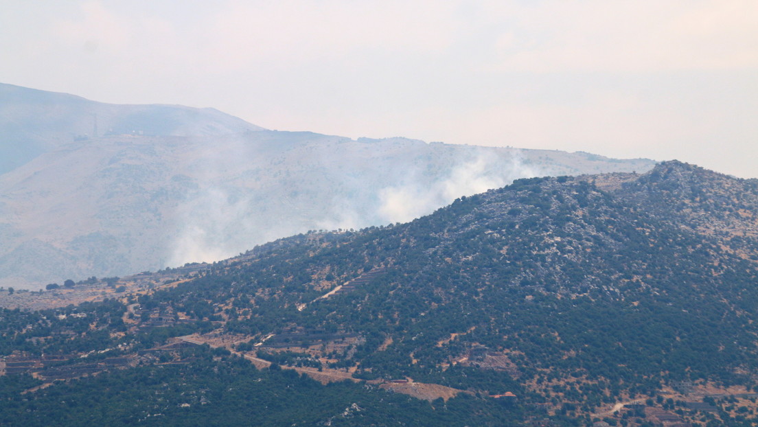 Israel sufre un ataque de cohetes desde el Líbano y responde con fuego de artillería