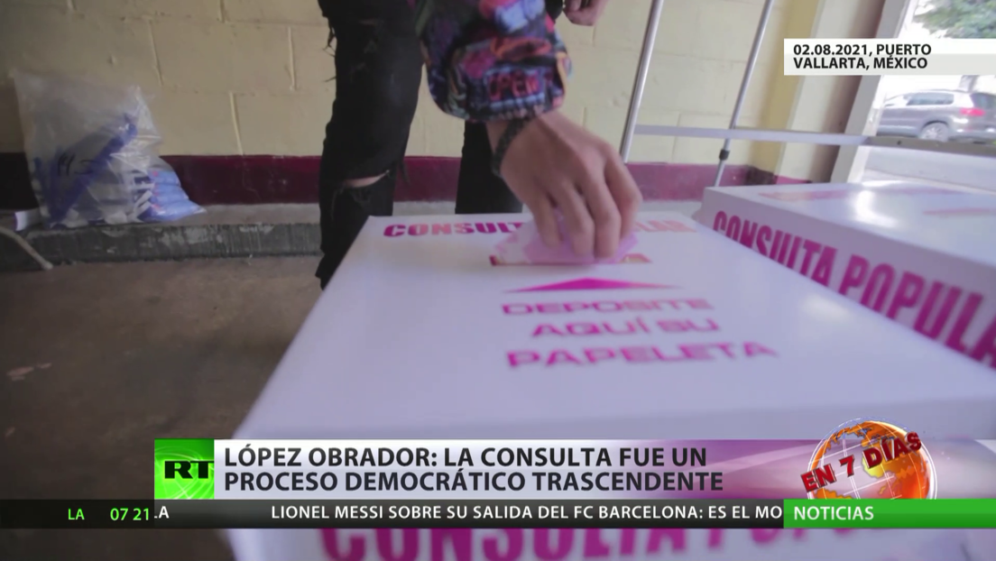 México: Votantes apoyan enjuiciar a expresidentes, pero hubo escasa participación