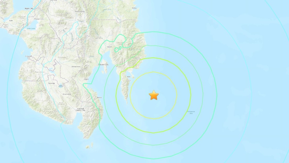 Se registra un terremoto de magnitud 7,1 cerca de las costas de Filipinas