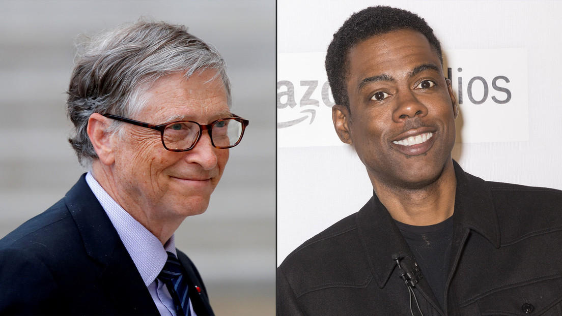 VIDEO: Graban a Bill Gates viendo al comediante Chris Rock búrlandose de él y su reacción a los insultos se vuelve viral