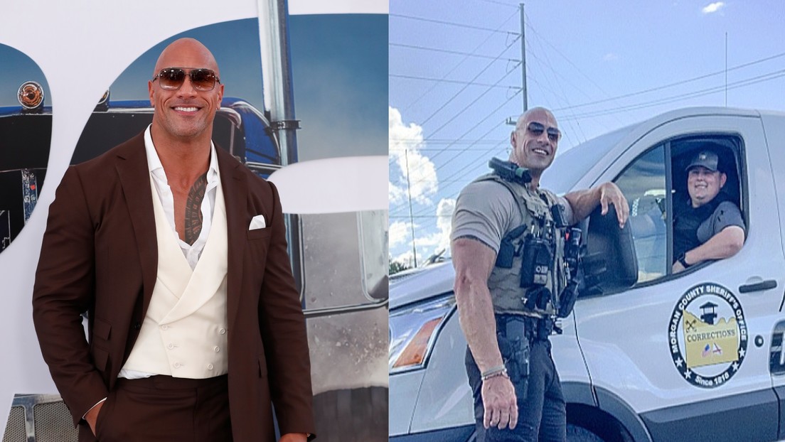 Un policía de Alabama, nueva estrella de las redes sociales por su asombroso parecido con 'La Roca' (FOTO)