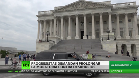 Progresistas demandan prolongar la moratoria contra los desahucios en EE.UU.