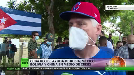 Cuba recibe ayuda de Rusia, México, Bolivia y China en medio de la crisis