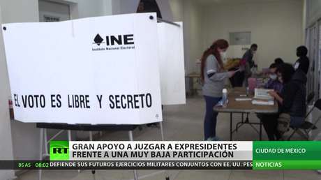 México: Gran apoyo a poder enjuiciar a expresidentes frente a una muy baja participación