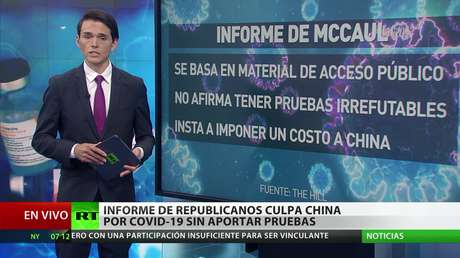 Un informe del partido republicano de EE.UU. culpa a China por el covid-19, aunque sin aportar pruebas