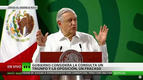 Consulta popular en México: el Gobierno la califica de triunfo, la oposición de fracaso