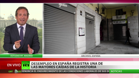 Desempleo en España registra una de las mayores caídas de la historia