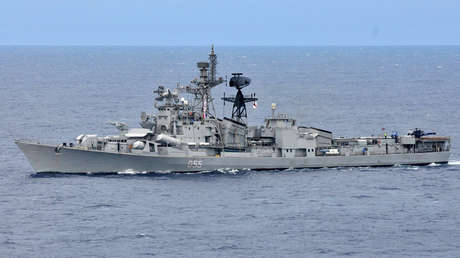 La Armada India despliega buques de guerra en el mar de la China Meridional