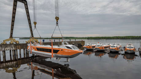 Rusia bota el Meteor 120R, nueva generación del hidroalas más célebre en el mundo