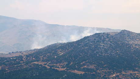 Israel sufre un ataque de cohetes desde el Líbano y responde con fuego de artillería